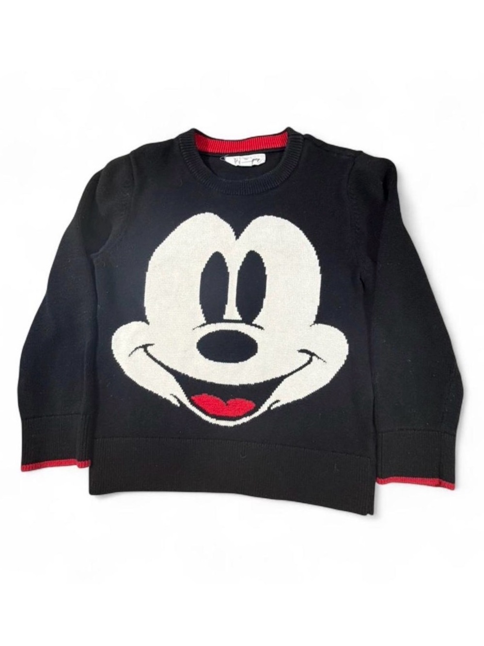 Baby Gap x Disney Mickey Mouse Black Pullover Sweater 5T